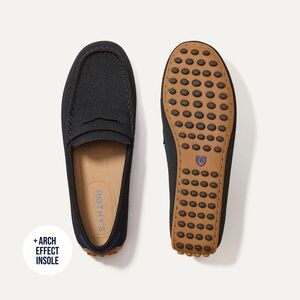 Rothy’s The Driver Loafer Black | Size 8.5 | Washable Knit Flat